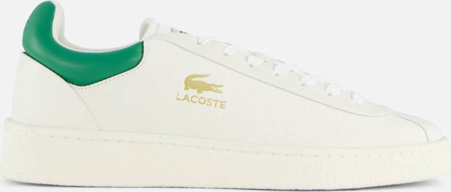 Lacoste Baseshot Premium Lage sneakers Leren Sneaker Wit - Foto 1