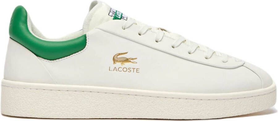 Lacoste Baseshot Premium Lage sneakers Leren Sneaker Wit