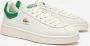 Lacoste Baseshot Premium Lage sneakers Leren Sneaker Wit - Thumbnail 3