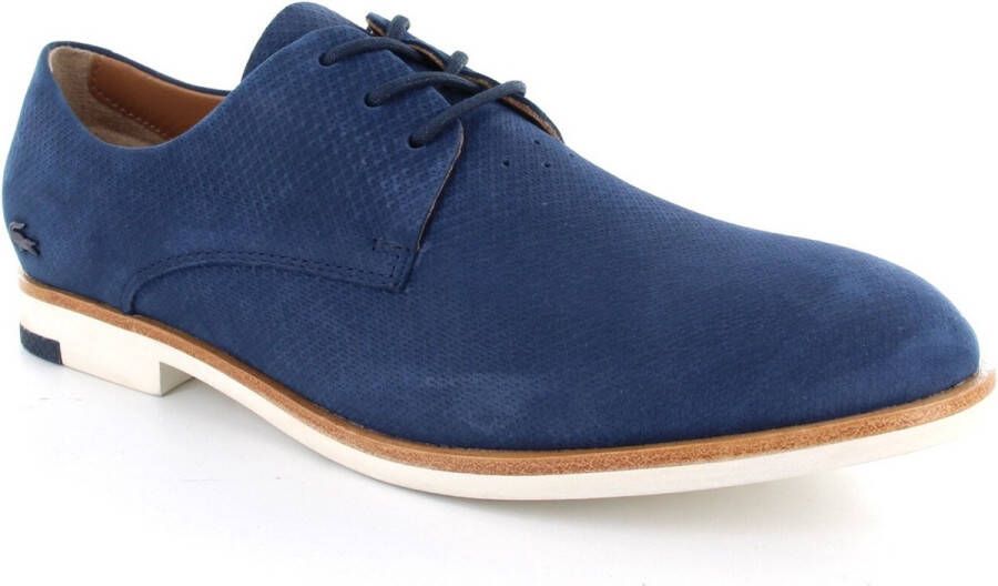 Lacoste Cambrai Dames Veterschoenen Blauw Schoenen
