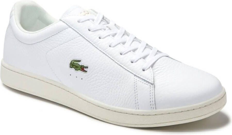 Lacoste Carnaby Evo 0120 2 SMA Heren Sneakers White Black