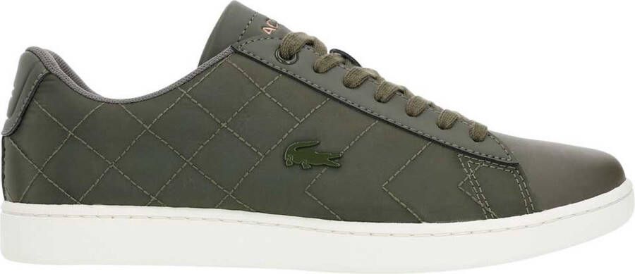 Lacoste Carnaby Evo Kaki Sneakers Dames - Foto 1