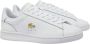 Lacoste Leren sneakers met labelapplicatie model 'CARNABY' - Thumbnail 5