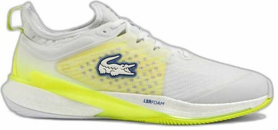 Lacoste Casual Herensneakers Lite ALL Geel Wit