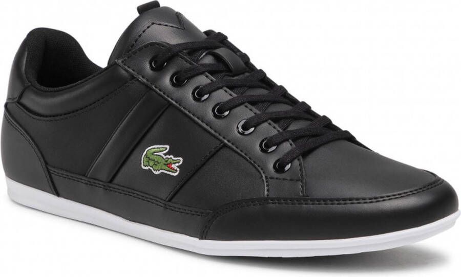 Lacoste Chaymon BL21 1 CMA Sneakers Heren Zwart Wit