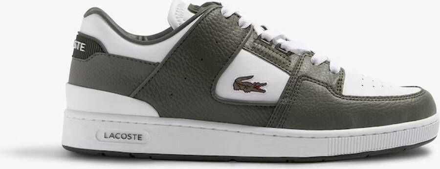 Lacoste Court Cage Wit Groen Heren Sneaker 46SMA00442H4