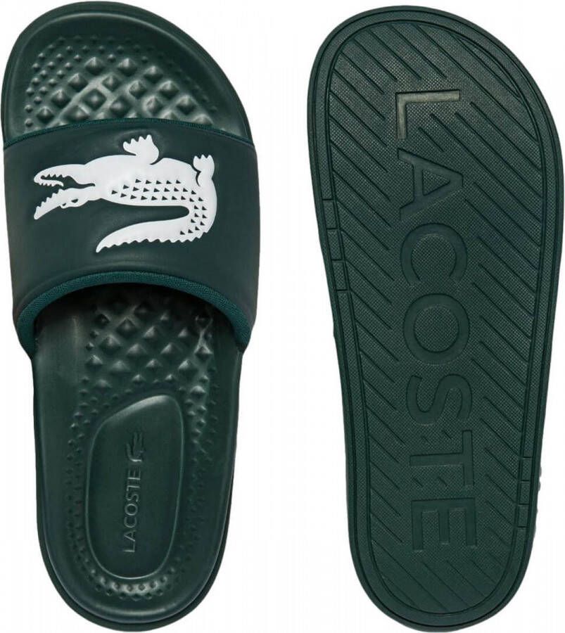 Lacoste Instappers met labelapplicatie model 'Croco Dualiste'