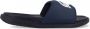 Lacoste Croco Dualiste Heren Slippers Blauw Wit - Thumbnail 1