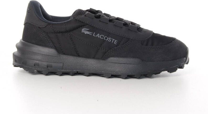 Lacoste dames sneaker Elite D suède nylon zwart