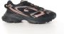 Lacoste dames sneaker Neo Shot suède nylon zwart en roze - Thumbnail 3