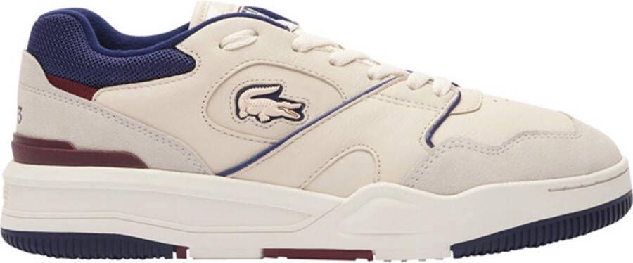 Lacoste Lineshot Basketball Schoenen off white navy maat: 46 beschikbare maaten:42.5 43 44.5 45 46