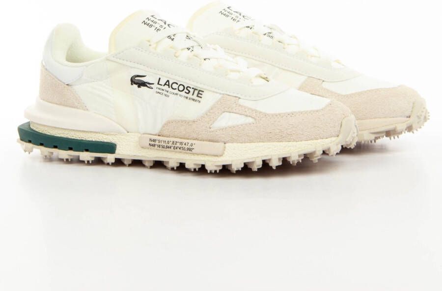 Lacoste Lage Sneakers Elite Active 223 1 SMA White Dark Green