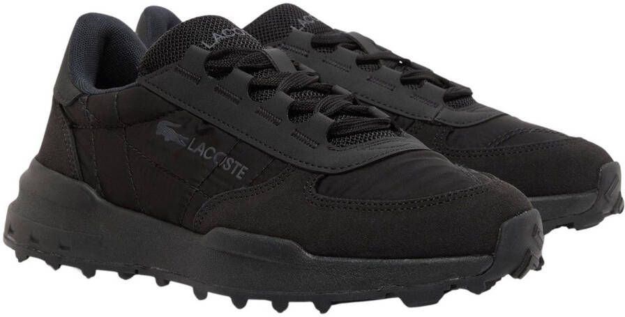 Lacoste dames sneaker Elite D suède nylon zwart