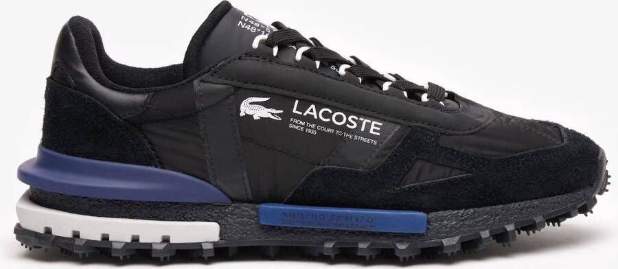 Lacoste Elite Active Zwart Navy Heren Sneaker 46SMA0123075