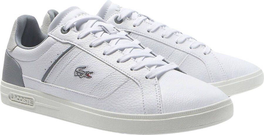Lacoste Europa Pro Heren Sneakers Wit Grijs
