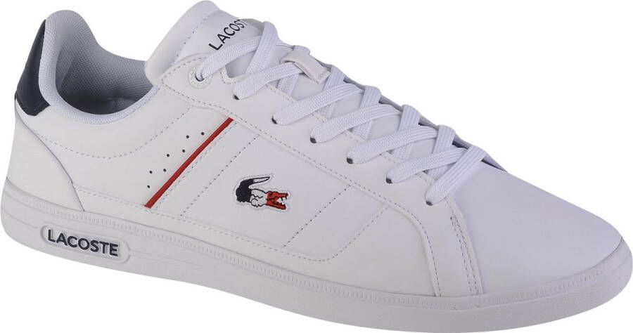 Lacoste Europa Pro Fashion sneakers Schoenen white navy red maat: 42.5 beschikbare maaten:42.5 44.5 45