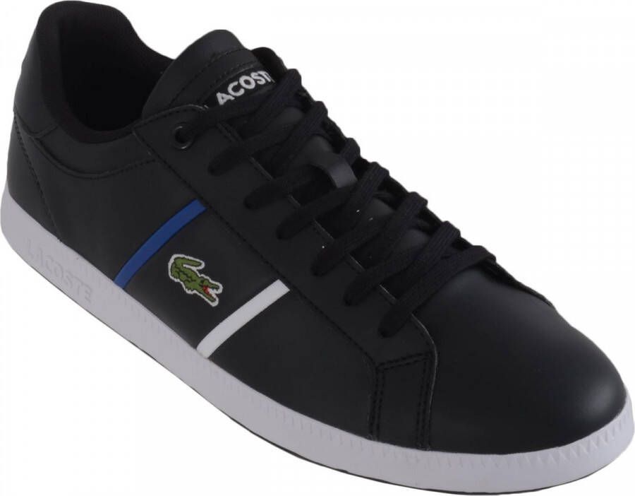 Lacoste Graduate Heren Sportschoenen Zwart Blauw Wit
