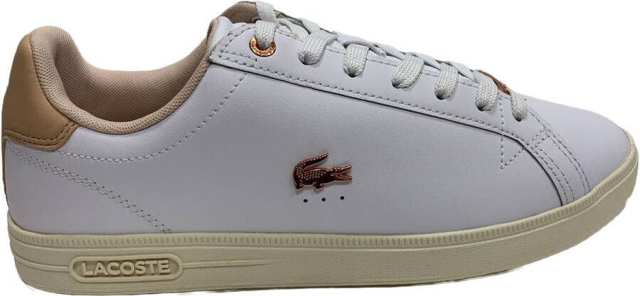 Lacoste Leren sneakers met labelapplicatie model 'GRADUATE PRO'