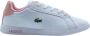 Lacoste Graduate voorschools Schoenen White Leer Foot Locker - Thumbnail 1