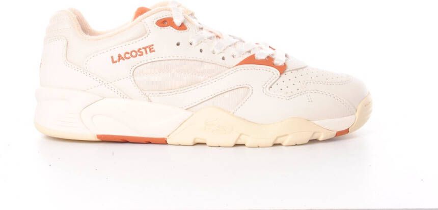 Lacoste heren sneaker Game Trainer beige leder en textiel