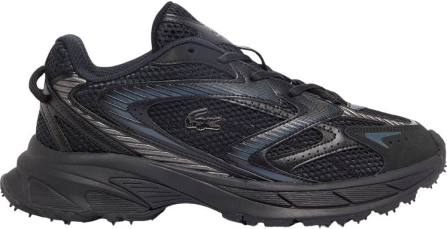 Lacoste L003 Neo Heren Schoenen Zwart Maat: 40.5 Mesh Synthetisch Foot Locker