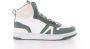 Lacoste hoge sneaker Dunk Hi kaki wit - Thumbnail 1