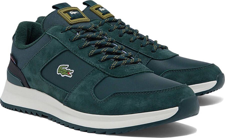 Lacoste Jogg 0321 2 SMA Heren Sneakers Dark Green