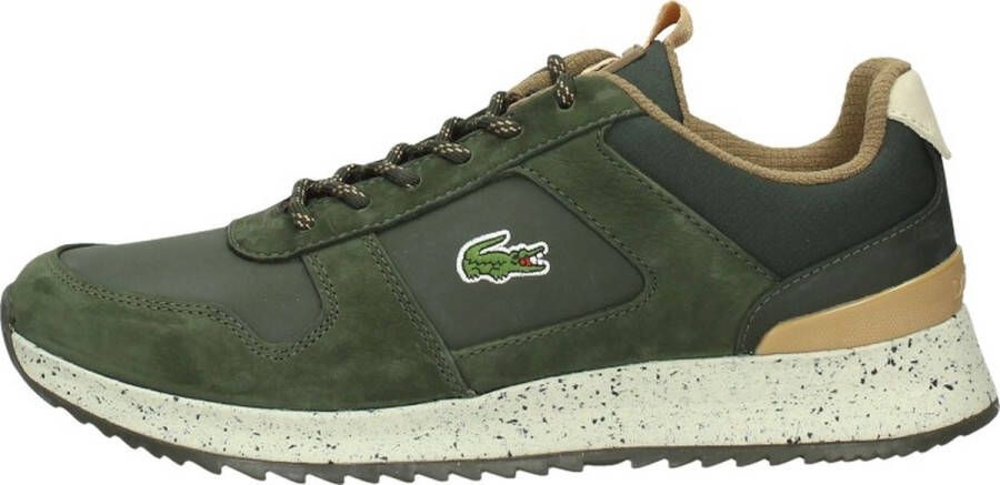 Lacoste De Coste Jogger 2.0 grn UIT WHT 744Sma00401X3 leer Groen Heren - Foto 3