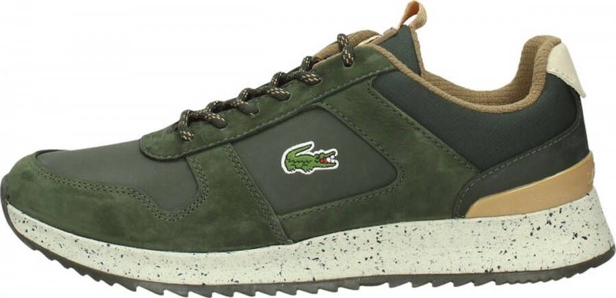 Lacoste De Coste Jogger 2.0 grn UIT WHT 744Sma00401X3 leer Groen Heren - Foto 3
