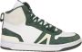 Lacoste hoge sneaker Dunk Hi kaki wit - Thumbnail 2