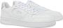 Lacoste L001 Heren Schoenen Wit Maat: 40.5 Mesh Synthetisch Foot Locker - Thumbnail 5