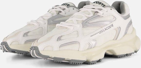 Lacoste L003 Evo 2K24 Sneakers wit Textiel