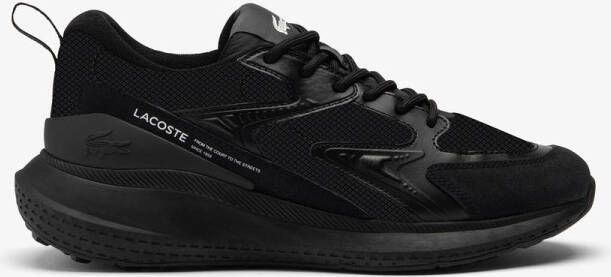 Lacoste L003 Evo Heren Schoenen Zwart Maat: 40.5 Mesh Synthetisch Foot Locker