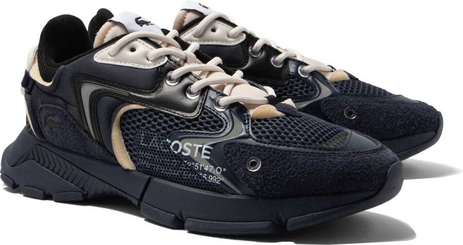 Lacoste L003 Neo Trendy Sneakers Dames off white black 37.5 beschikbare maaten:36 37.5 38 39.5 40.5 41