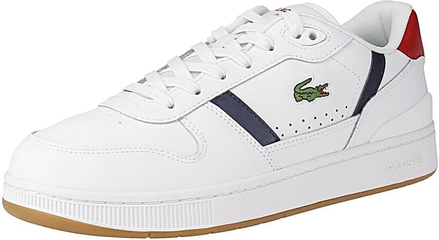 Lacoste 48SMA0094 T-Clip Set 224 8 SMA Herentrainers 407-Wht-Nvy-Red - Foto 2