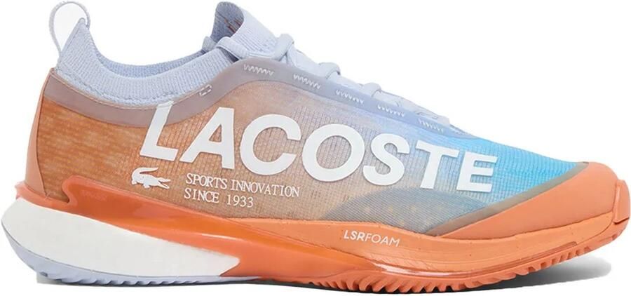 Lacoste Ag-lt Lite Clay Court Schoenen Oranje Vrouw
