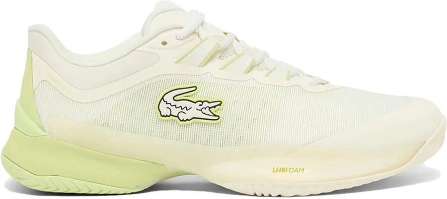 Lacoste Ag-lt Ultra Clay Court Schoenen Beige Wit 1 2 Man