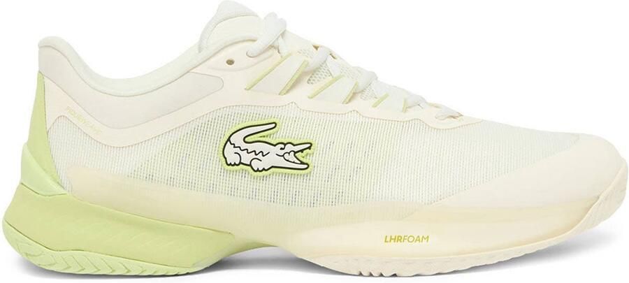 Lacoste Ag-lt Ultra Clay Court Schoenen Beige Wit 1 2 Man