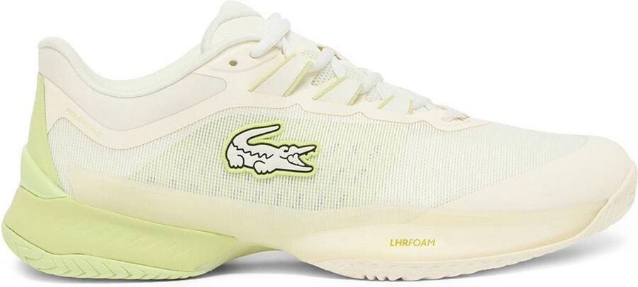 Lacoste Ag-lt Ultra Clay Court Schoenen Beige Wit 1 2 Man