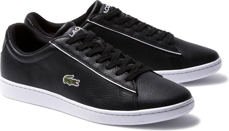 Lacoste Carnaby Evo Zwart Wit Heren Sneaker 39SMA0061 - Foto 2