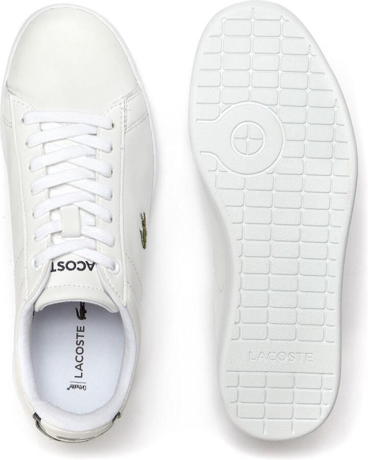 Lacoste Carnaby Evo Heren Schoenen White Leer Foot Locker - Foto 4
