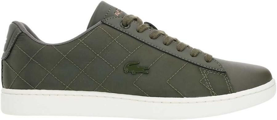 Lacoste Carnaby EVO 319 8 SFA legergroen sneakers dames (738SFA0037AAR)