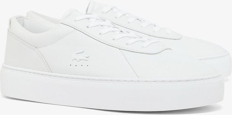Lacoste COURT SET 126 1 SMA WHT WHT Heren Sneakers wit