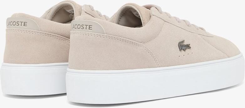 Lacoste COURT SET 126 2 SMA GRY WHT Heren Sneakers grijs-wit