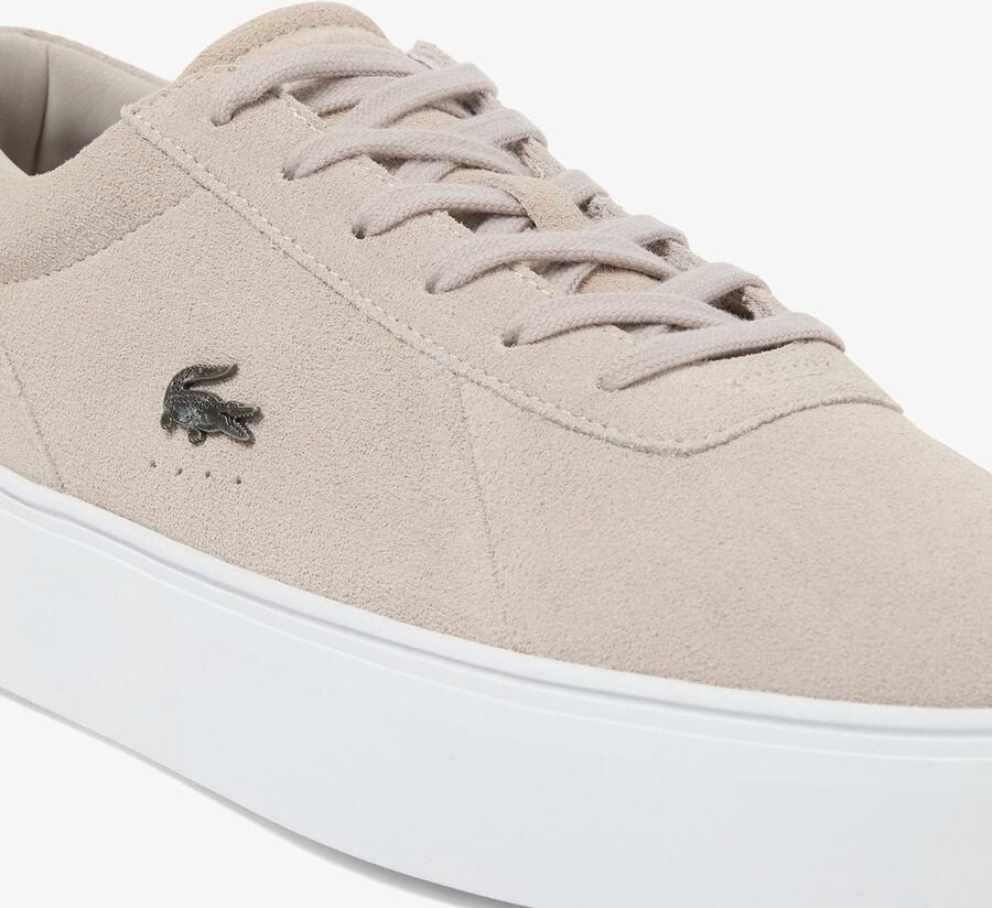 Lacoste COURT SET 126 2 SMA GRY WHT Heren Sneakers grijs-wit