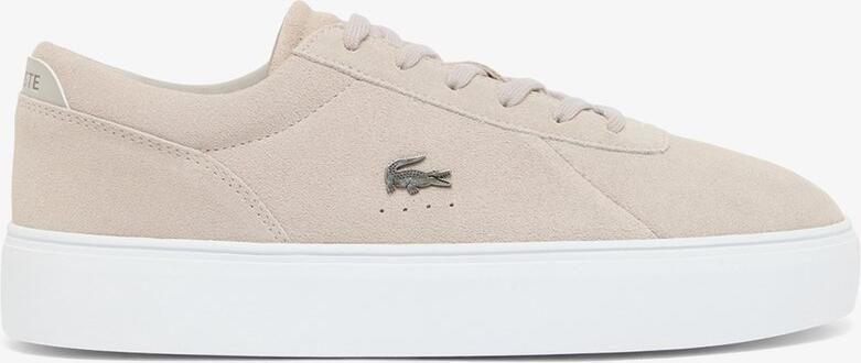 Lacoste COURT SET 126 2 SMA GRY WHT Heren Sneakers grijs-wit