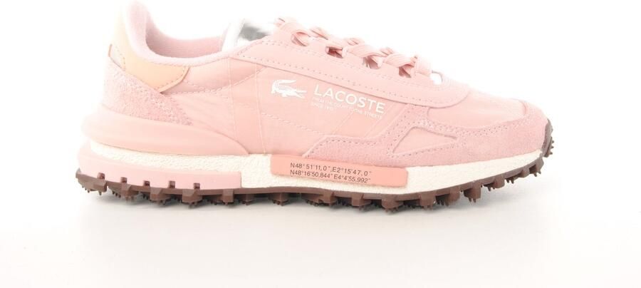 Lacoste dames sneaker Elite D suède rose