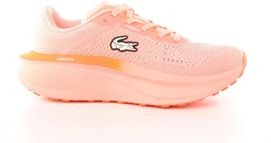 Lacoste dames sneaker Neo Run mesh oranje