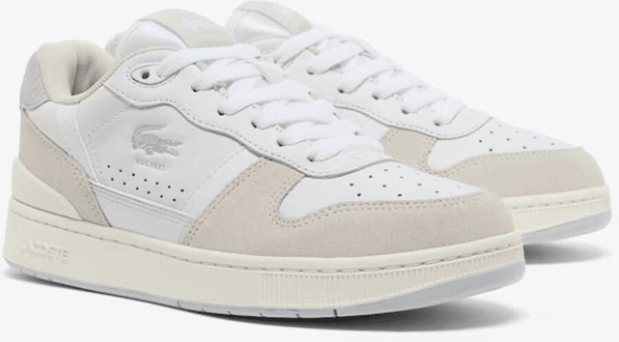 Lacoste Dames Sneaker T-clip Set 225 Wit