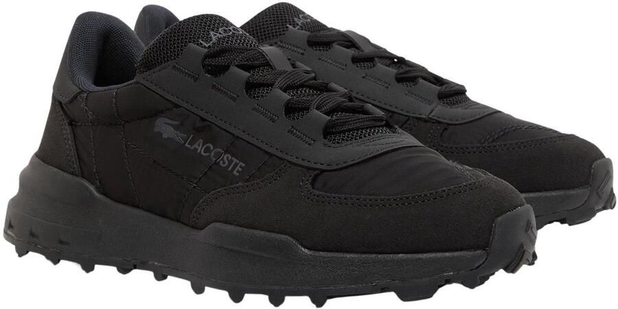 Lacoste dames sneaker Elite D suède nylon zwart - Foto 2